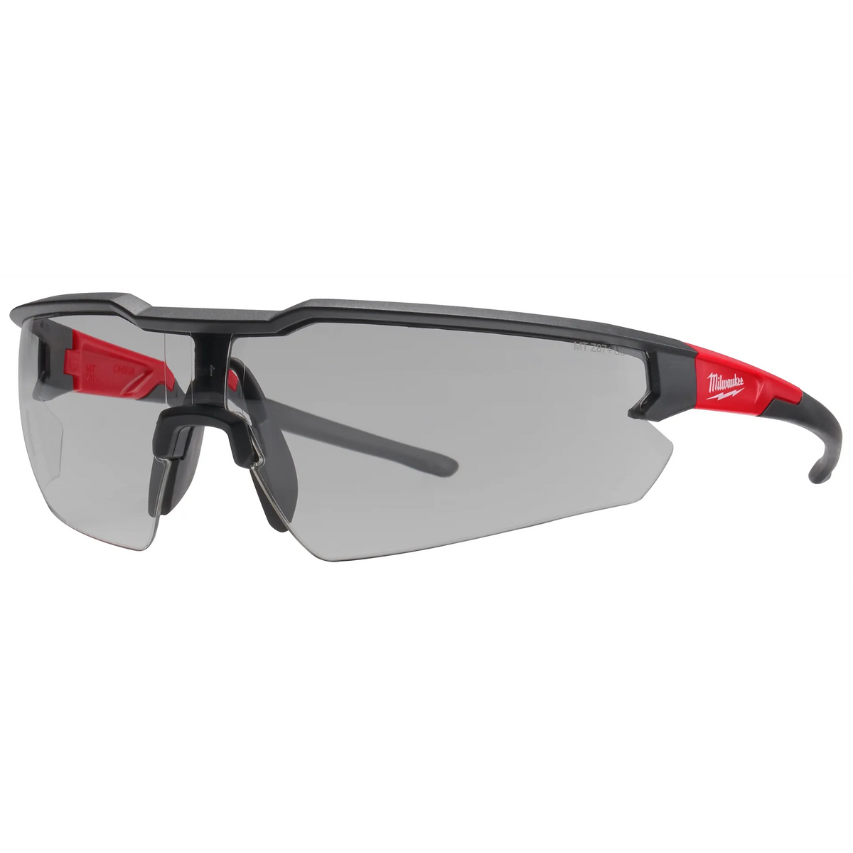 Milwaukee Safety Glasses - Anti Scratch Lenses - Grey