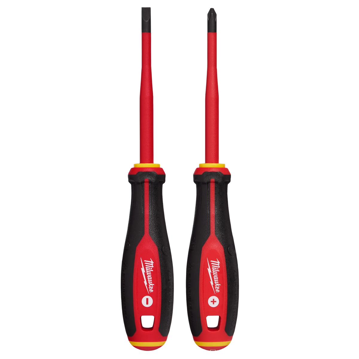 Milwaukee 2pc 1000V Insulated Slim Tip Screwdriver Set