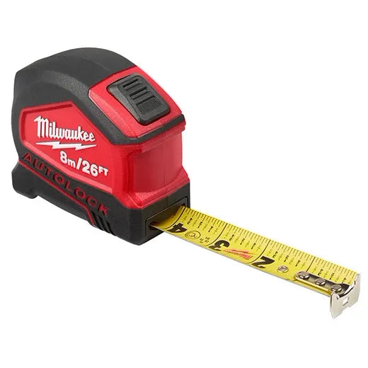 Milwaukee 8m/26ft Auto-Lock Tape Measure
