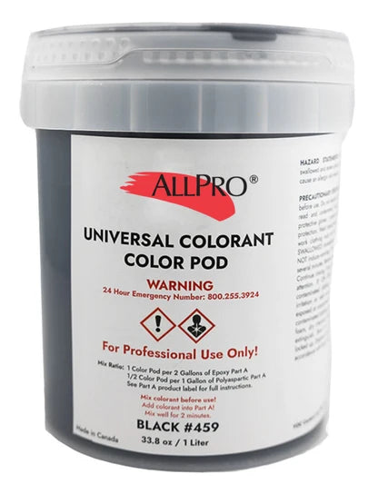 Solid Color Pod 1L- 459 Black