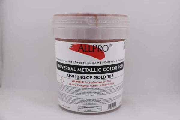A-P 106 Metallic Gold Color Pod