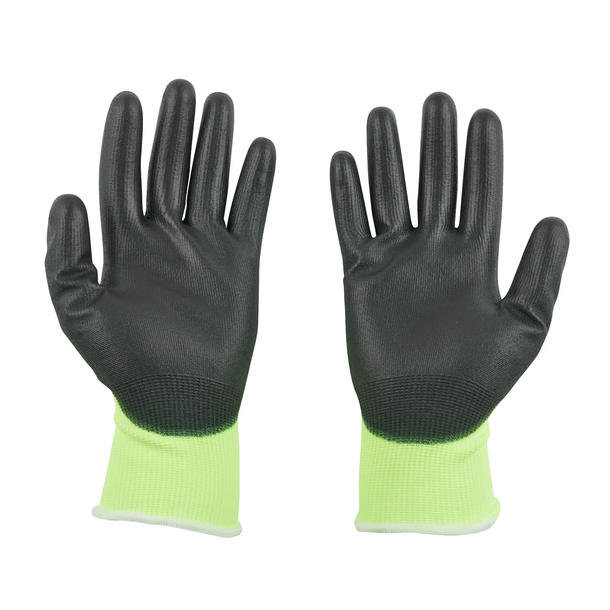 Milwaukee High Visibility Cut Level 1 Polyurethane Dipped Gloves - L