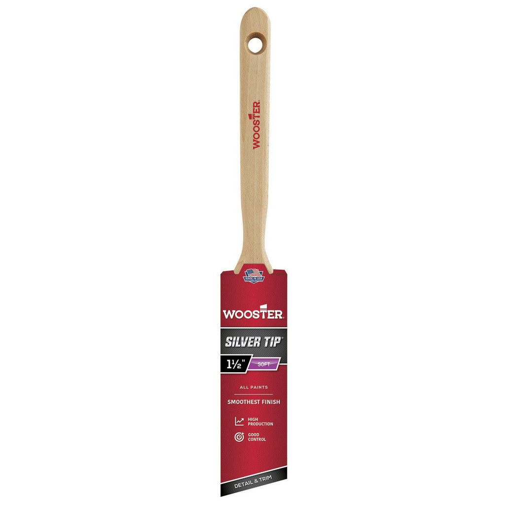 Wooster Silver Tip Varnish Brush #5222 - 1-1/2"