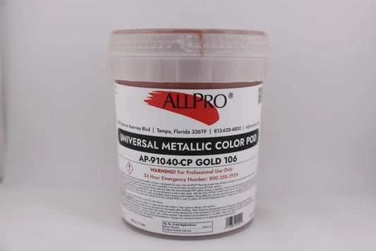 A-P 106 Metallic Gold Color Pod