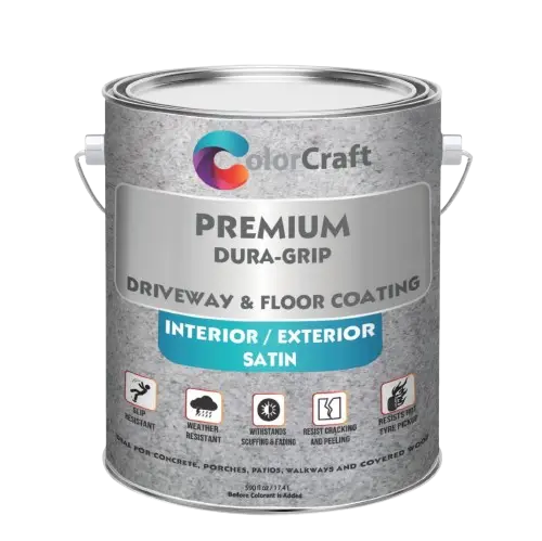 Dura-Grip / Driveway and Floor Coating Satin Finish