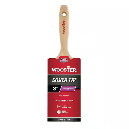 Wooster Silver Tip Varnish Brush #5222 - 3"